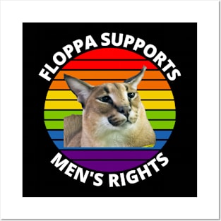 Big Floppa My Beloved Caracal Meme Posters and Art